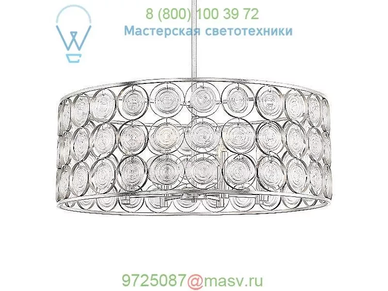 Minka-Lavery Culture Chic Drum Shade Pendant Light 4668-598, подвесной светильник