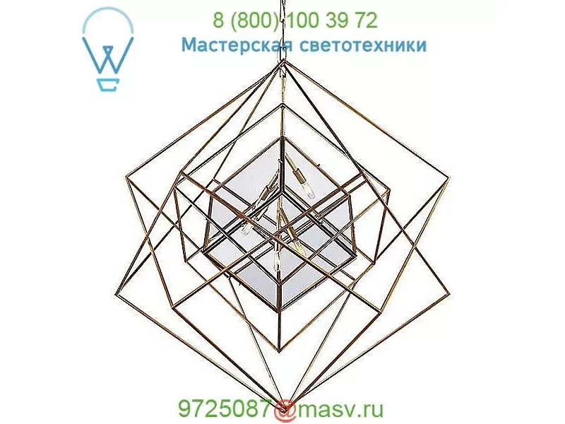Cubist Chandelier KW 5020AI-CG Visual Comfort, светильник