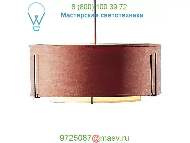 Exos Double Shade Pendant Light 139605-1098 Hubbardton Forge, светильник