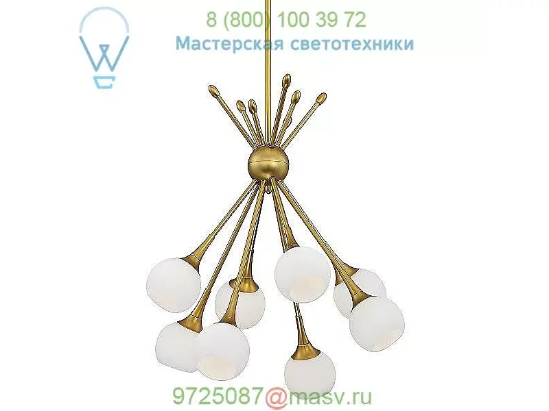 Pontil 8-Light Chandelier George Kovacs P1807-084, светильник