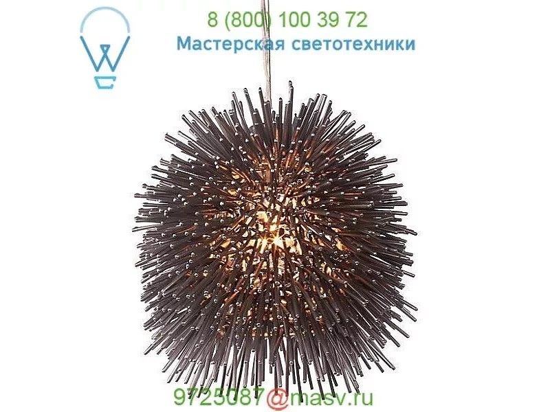 Varaluz 169M01RE Urchin 1-Light Mini Pendant, светильник
