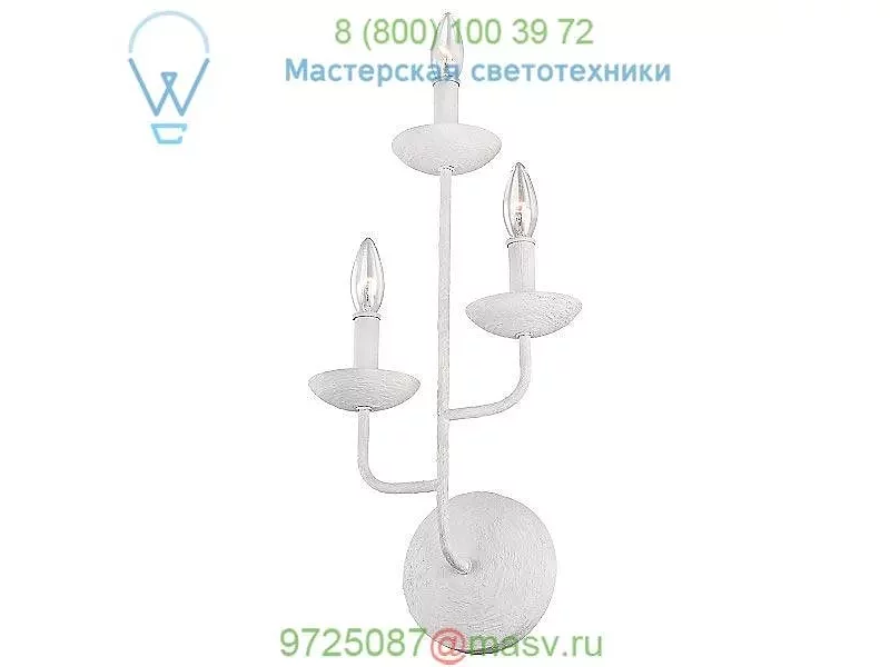 Feiss Annie 3 Light Wall Sconce WB1824PSW, настенный светильник бра