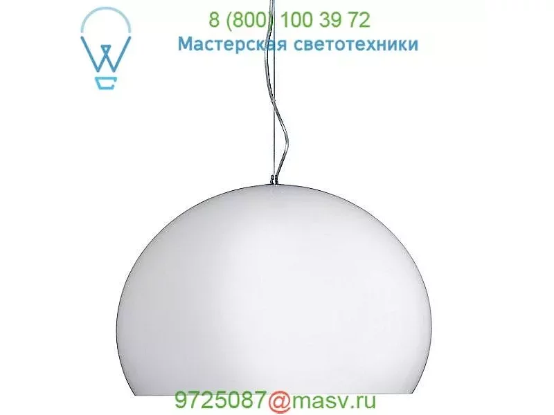 Kartell Opaque FL/Y Pendant Light 9039/MM, светильник