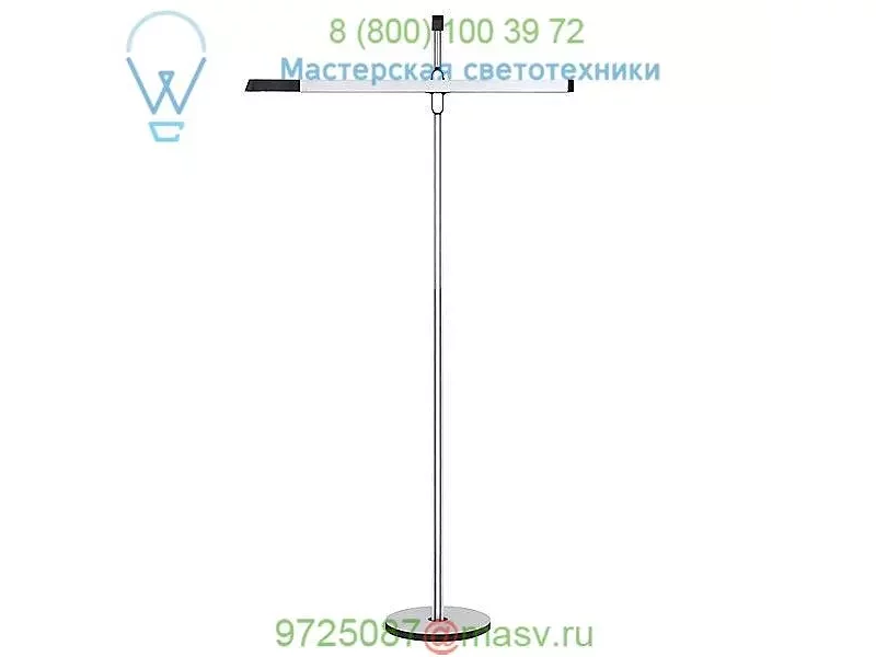 Hangman LED Floor Lamp FL-1950-AL Modern Forms, светильник