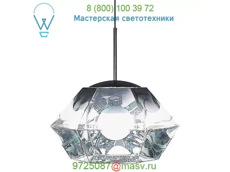 Tom Dixon  Cut Short Pendant Light (Chrome) - OPEN BOX RETURN, светильник