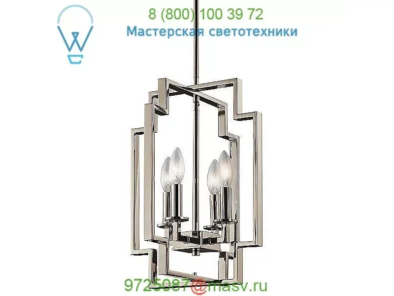43964PN Kichler Downtown Deco Pendant Light, светильник