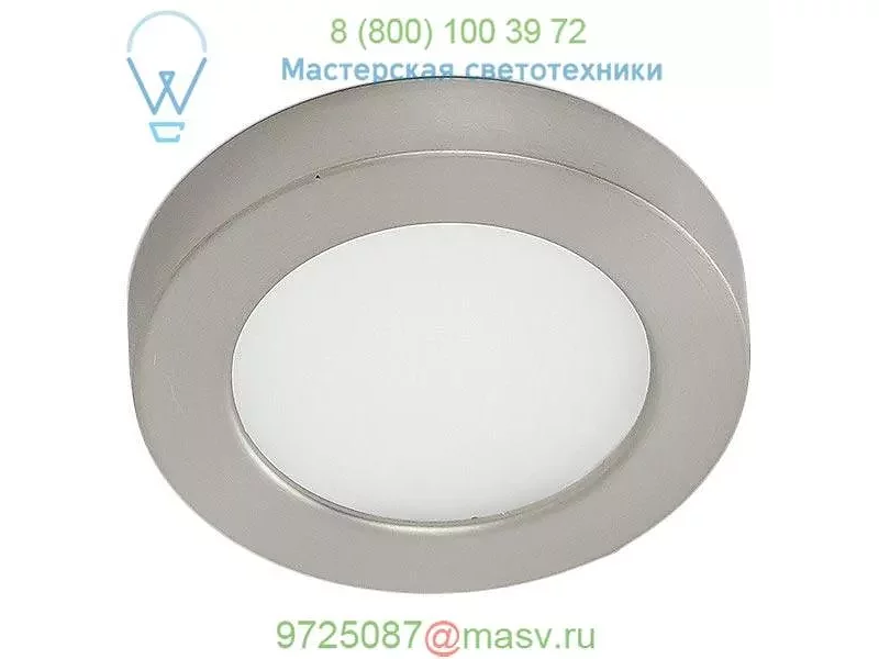 Edge Lit HR-LED90 Button Light HR-LED90-27-BK WAC Lighting, потолочный светильник