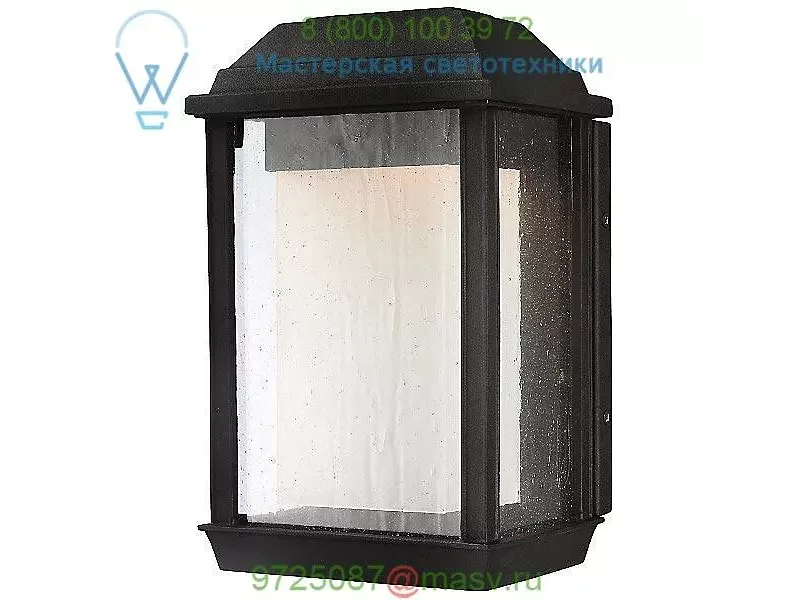 Feiss OL12800TXB-L1 McHenry Outdoor LED Wall Sconce, уличный настенный светильник
