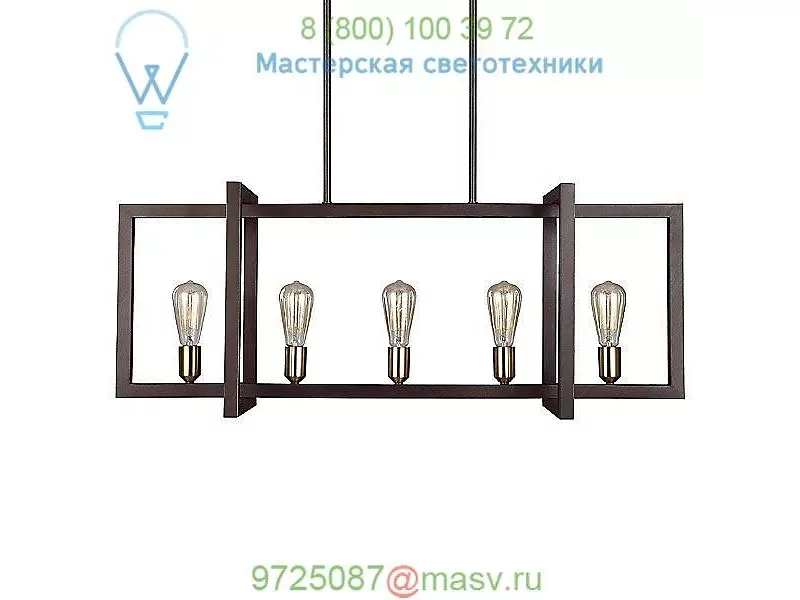 Finnegan Linear Suspension Light F3147/5NWB Feiss, светильник
