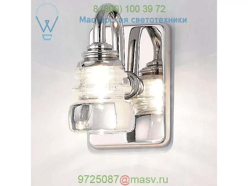 OB-WS-42505-PN Rondelle Wall Sconce (120 Volt) - OPEN BOX RETURN dweLED, опенбокс