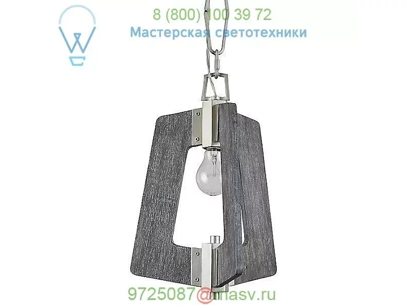 Lofty 1 Light Mini Pendant Light 268M01SLW Varaluz, подвесной светильник