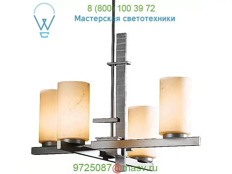 Ondrian Four Light Pendant Light 136310-1045 Hubbardton Forge, светильник