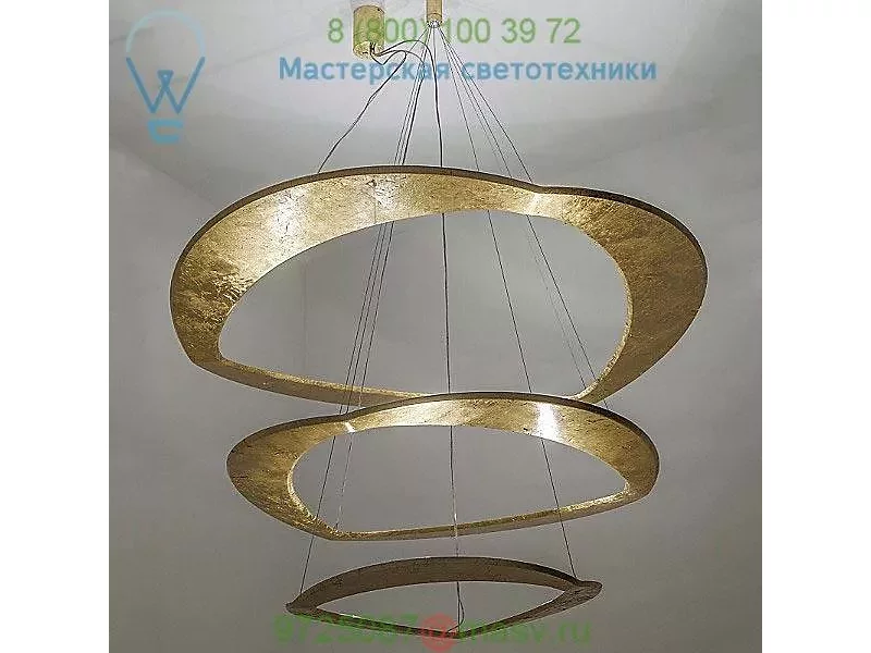 ZANEEN design D4-1011WHI-ALM Diadema 3D Pendant Light, светильник