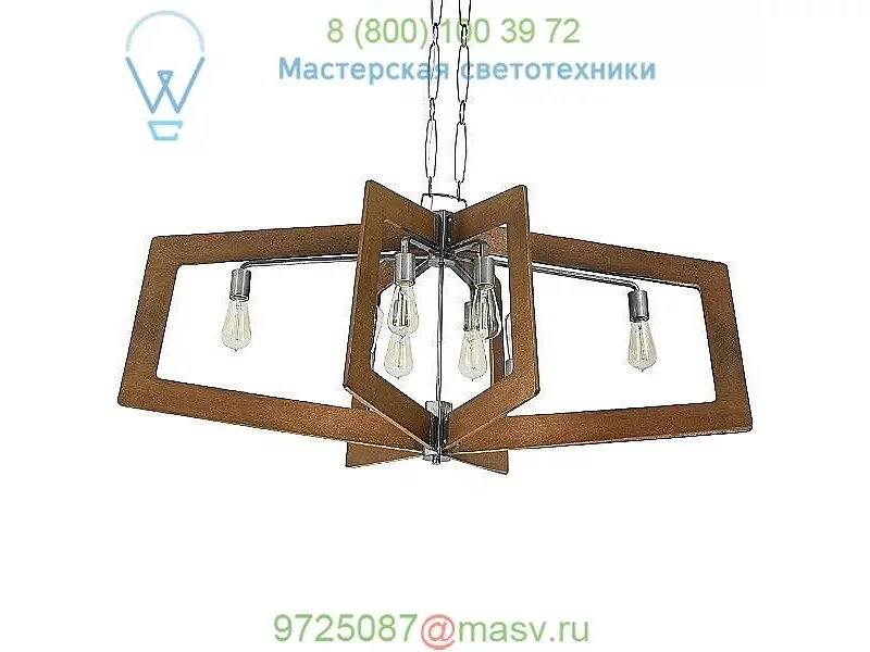 268N06SLW Lofty Oval Linear Pendant Light Varaluz, светильник