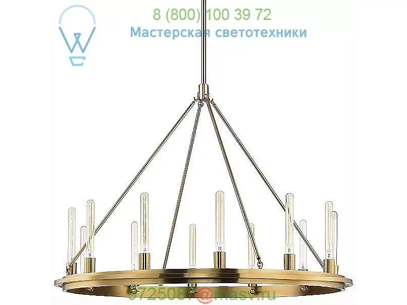 2732-AGB Chambers Pendant Light Hudson Valley Lighting, светильник