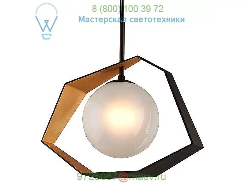 Troy Lighting Origami LED Dining Pendant Light F5526, светильник