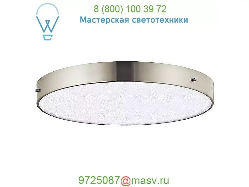 83588 Elan Lighting Crystal Moon LED Round Flush Mount Ceiling Light, светильник