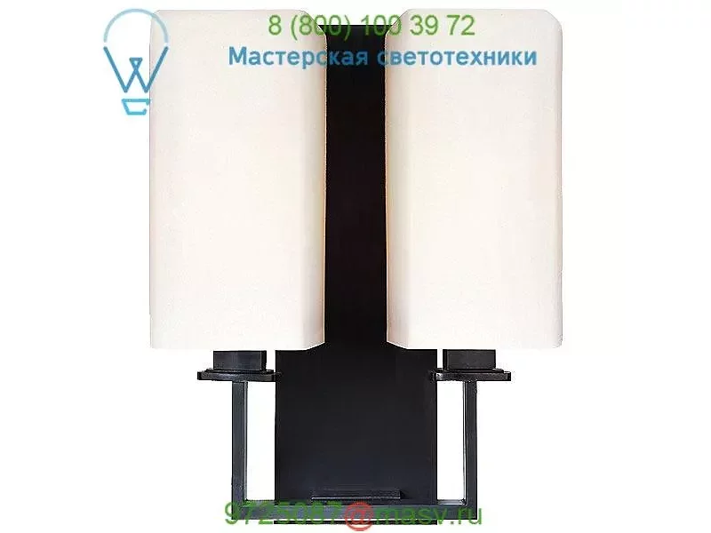Baldwin Two Light Wall Sconce 722-OB Hudson Valley Lighting, настенный светильник бра