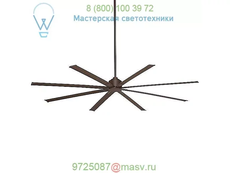 Minka Aire Fans Xtreme H2O 84-Inch Ceiling Fan F896-84-BNW, светильник