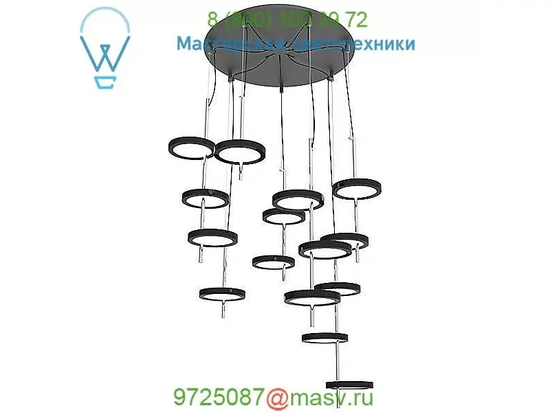 A647-183 Nenufar Pre-Set 7 LED Multipoint Pendant Marset, светильник