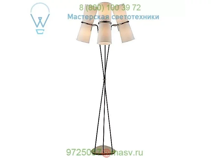 Clarkson Triple Floor Lamp Visual Comfort ARN 1034BLK-L, светильник