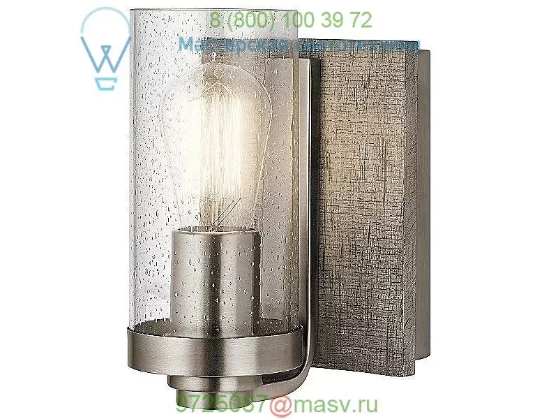 45926CLP Dalwood Bathroom Wall Sconce Kichler, настенный бра