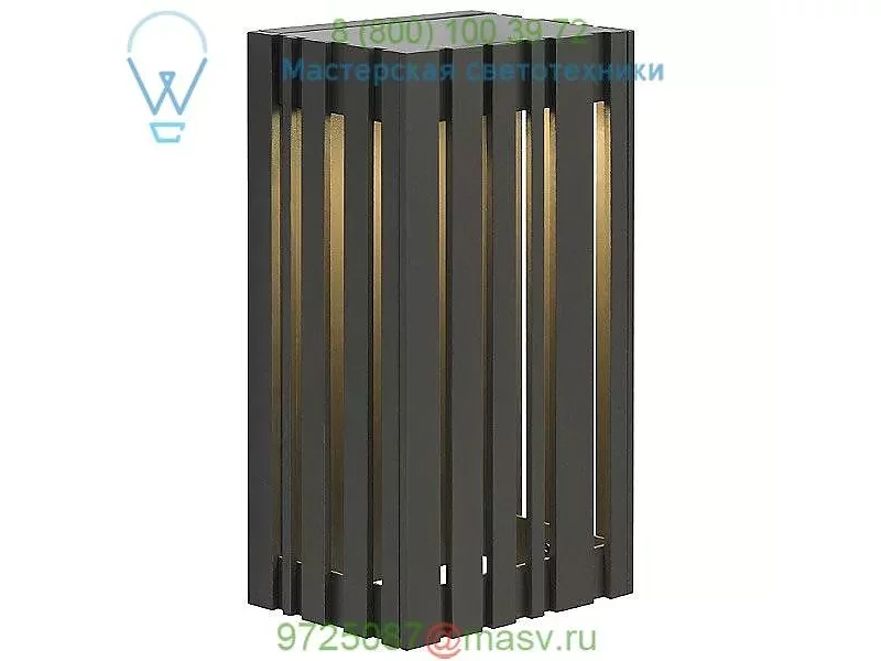 Uptown Outdoor Wall Light LBL Lighting LW641SILEDW, уличный настенный светильник