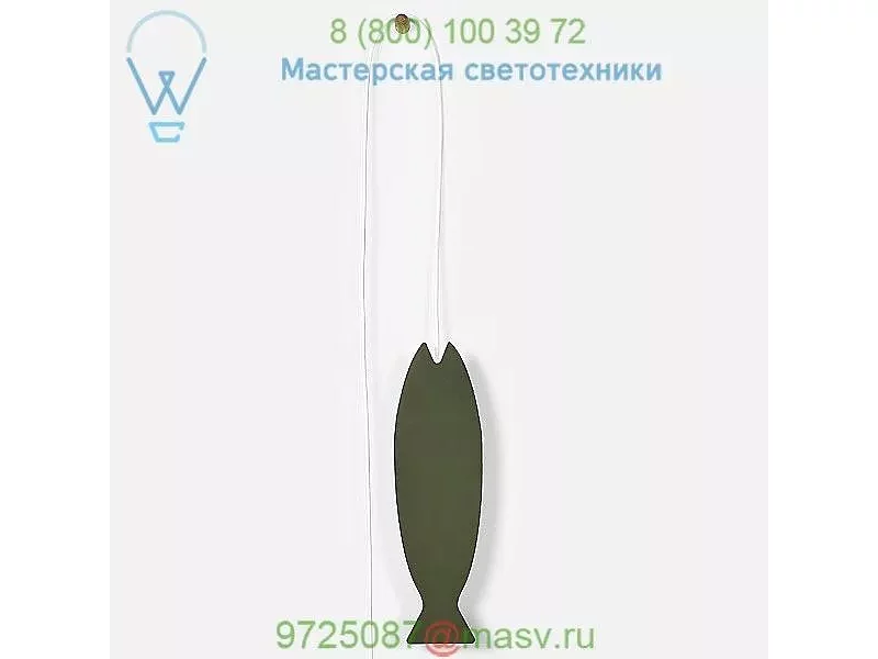Andrew Neyer PTL-F/YLW Pet Fish Wall Light, встраиваемый в стену светильник