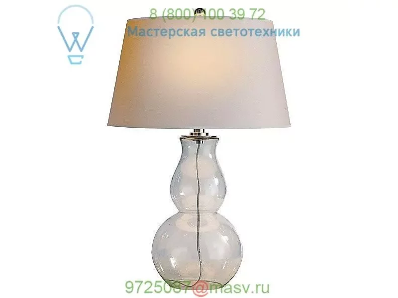 Open Bottom Gourd Table Lamp SL 3811CG-NP Visual Comfort, настольная лампа