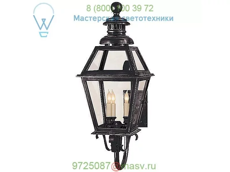 CHO 2111BZ Visual Comfort Chelsea Outdoor Wall Lantern, бра