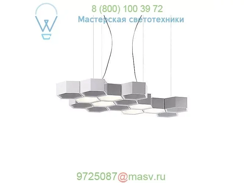 Honeycomb Suspension Light Luceplan 1D701K600502, люстра
