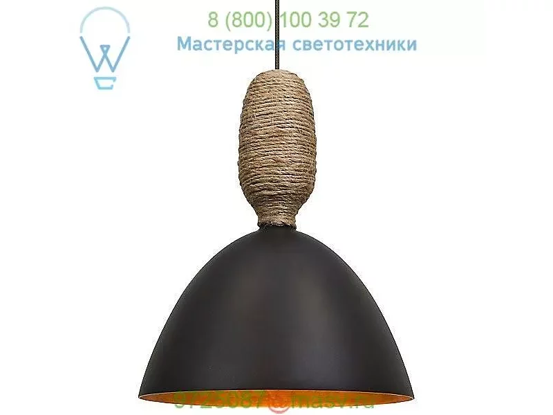 Creed Mini Pendant Light 1XT-CREED-BR Besa Lighting, подвесной светильник