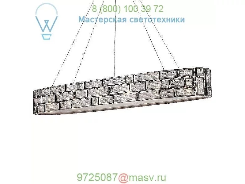 255N06NB Varaluz Harlowe Linear Pendant Light, светильник