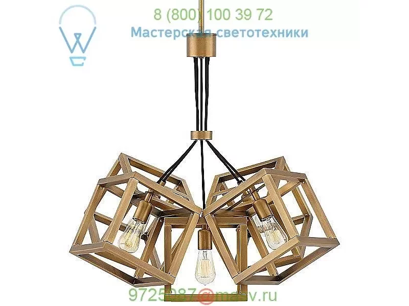 Ensemble Square Chandelier Fredrick Ramond FR42444PNI, светильник