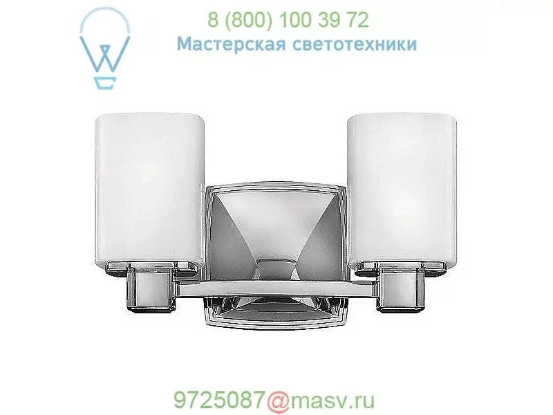 Tessa 2 Light Bath Light Hinkley Lighting 57132CM, светильник для ванной