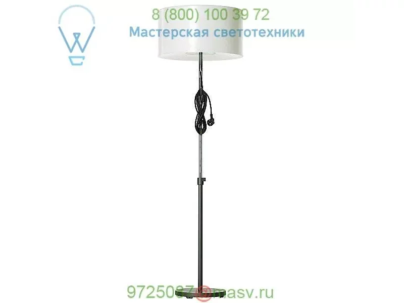 Harry Floor Lamp Carpyen HARRY-FL-TITANIUM, уличный торшер
