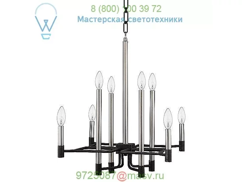 Varaluz To Circuit with Love Chandelier 307C08, светильник