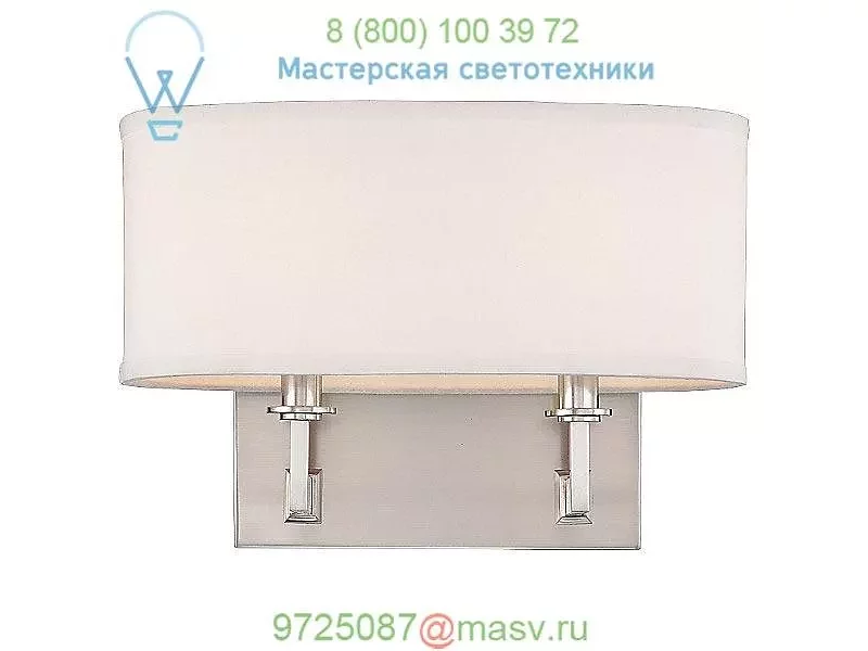 Grayson Wall Sconce (Satin Nickel/Small) - OPEN BOX RETURN OB-592-SN Hudson Valley Lighting, опе