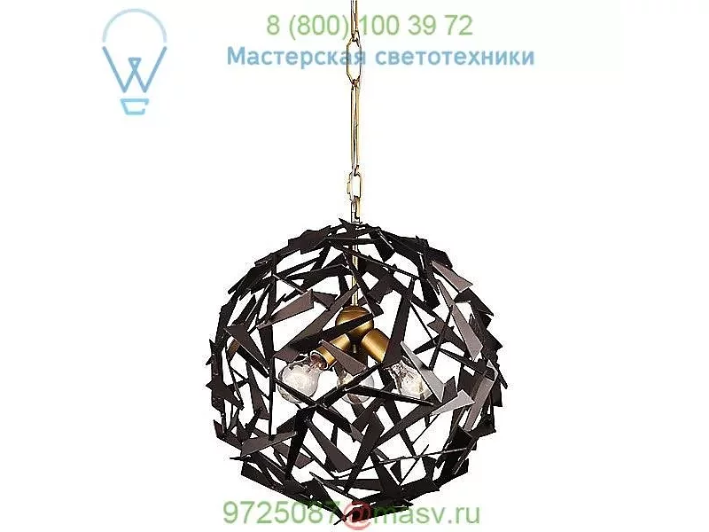 286C03AGRB Bermuda Orb Pendant Light Varaluz, светильник