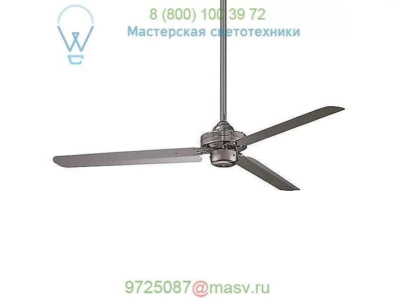 Steal Ceiling Fan F729-BN Minka Aire Fans, светильник