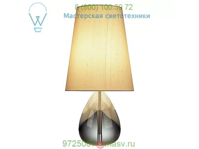 Claridge Tear Drop Table Lamp Robert Abbey 676B, настольная лампа