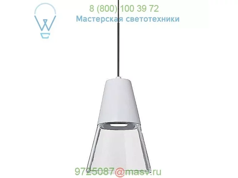 Timo 6 Mini Pendant Light Besa Lighting 1XT-TIMO6BC-LED-BR, подвесной светильник