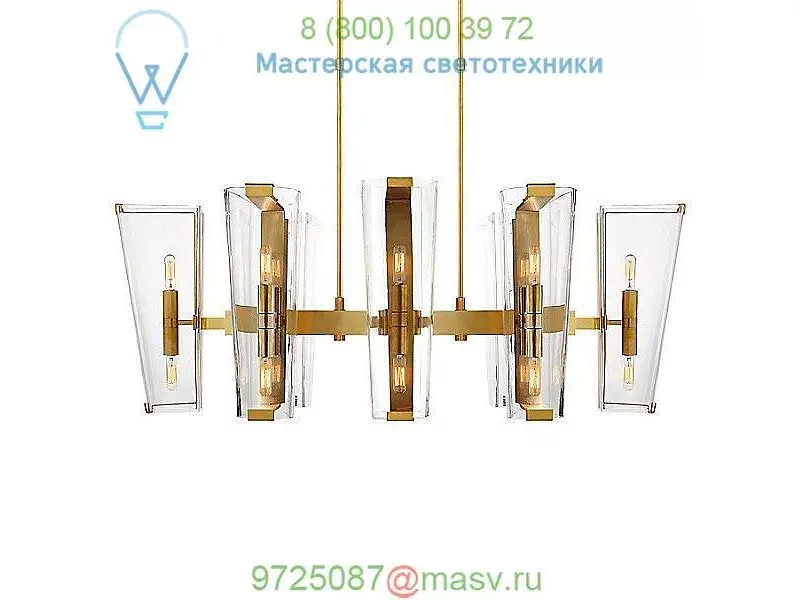 Alpine Linear Suspension Light ARN 5312HAB-CG Visual Comfort, светильник
