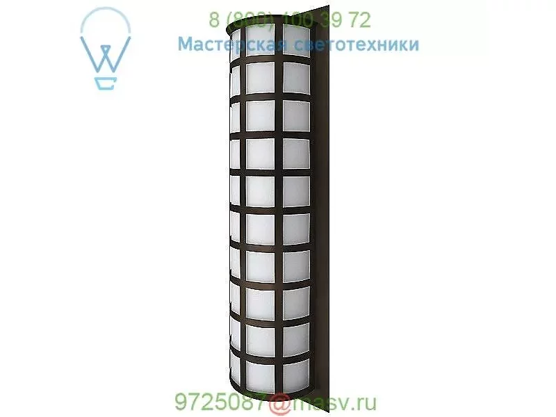 Besa Lighting SCALA28-WA-BA Scala 28 Outdoor Wall Light, уличный настенный светильник