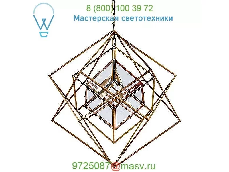 Visual Comfort KW 5020AI-CG Cubist Chandelier, светильник
