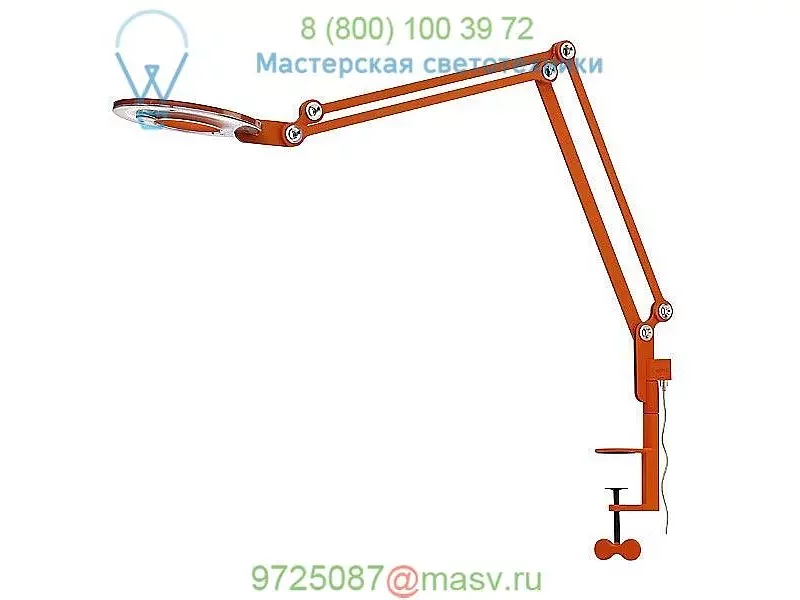 Pablo Designs Link Clamp Mount Task Lamp LINK SML CLP WHT, настольная лампа