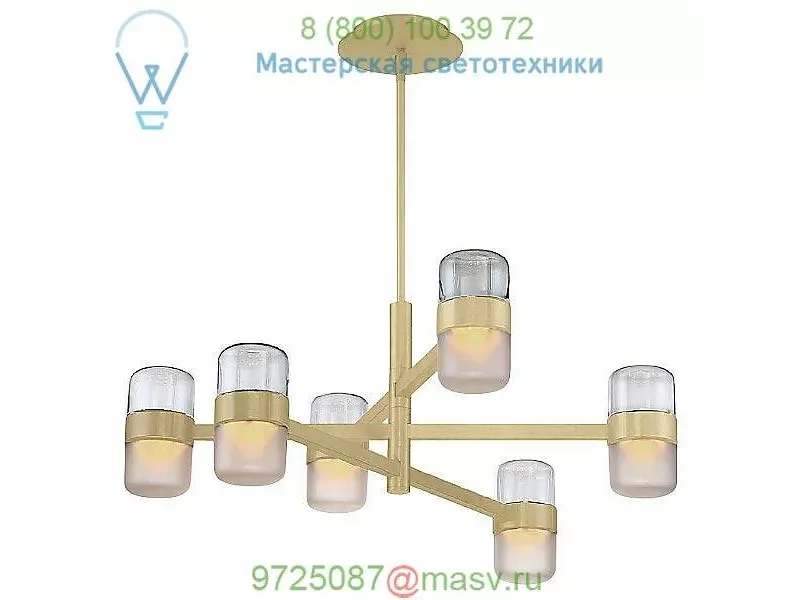 PD-25728-AL Modern Forms Jazz LED Chandelier, светильник