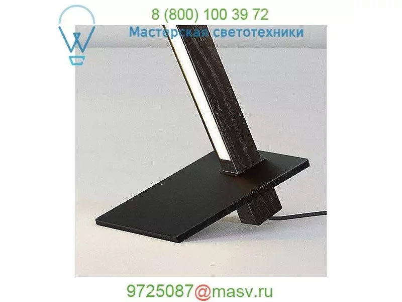 6 Foot Torch Floor Lamp (Oak/Matte Black) - OPEN BOX RETURN Stickbulb, светильник