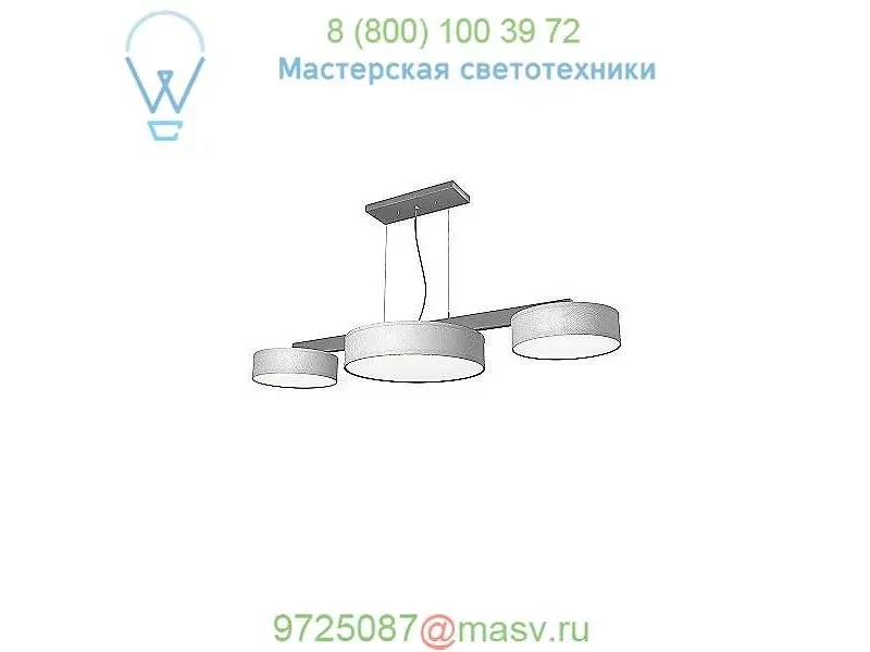 Dexter Triple Shade Suspension Light SL_DEX_NV Seascape Lamps, светильник