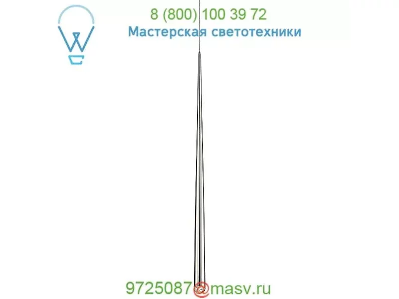 Modern Forms PD-41719-PN Cascade LED Mini Pendant Light, светильник